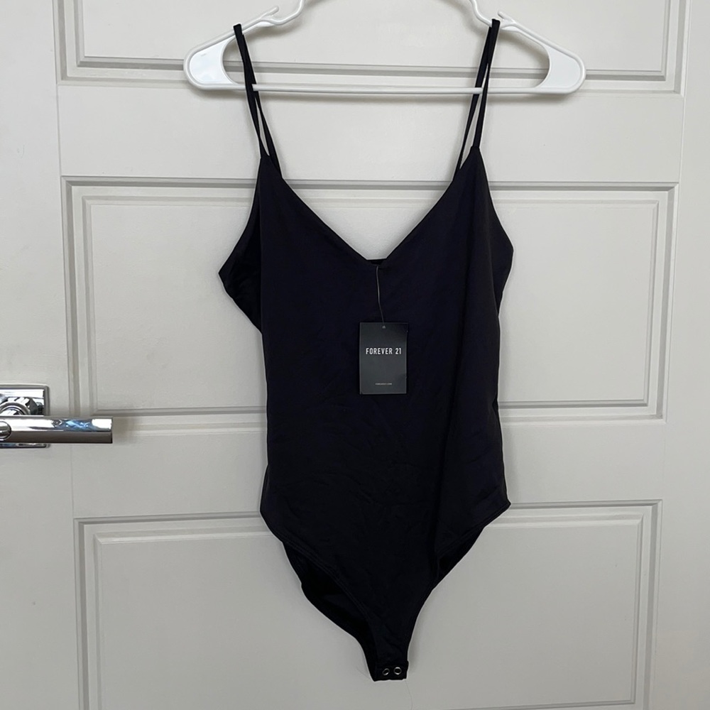Black forever 21 bodysuit